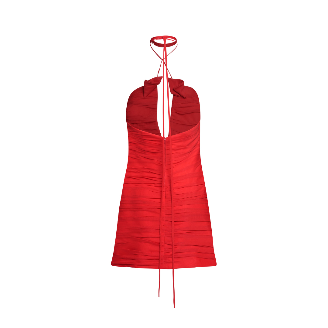 CALA DRESS IN RED COLOR - Image 2